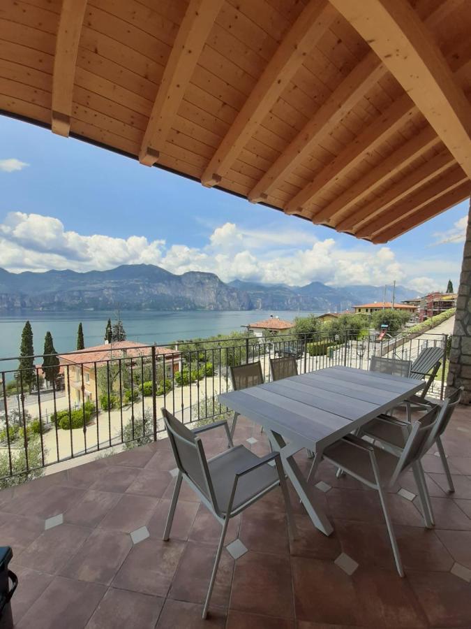 Bmp Apartment Deluxe 1 Jacuzzi Riscaldata Privata Vista Lago Di Garda Бренцоне-суль-Гарда Екстер'єр фото