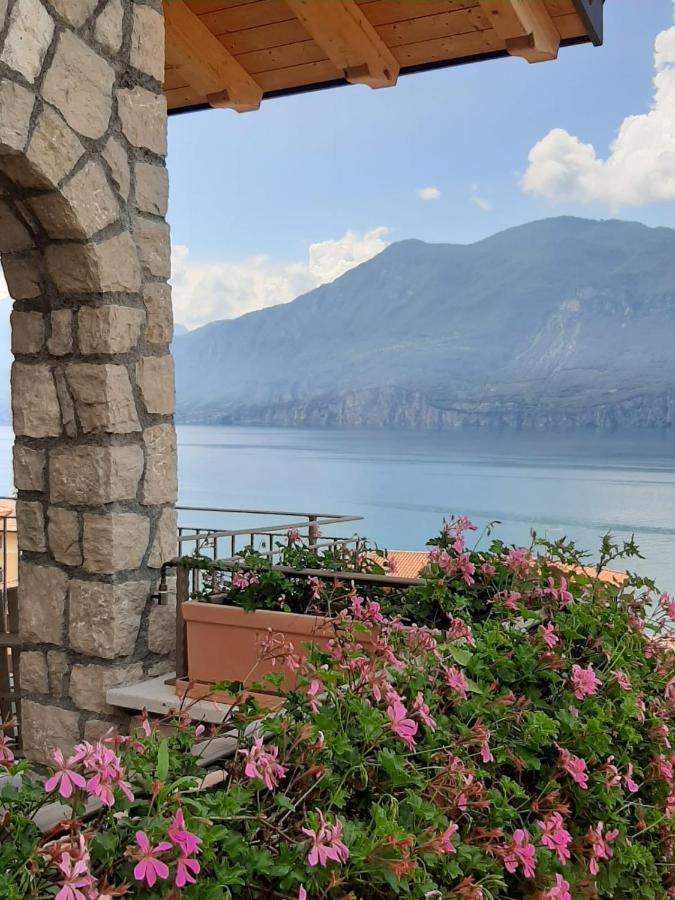 Bmp Apartment Deluxe 1 Jacuzzi Riscaldata Privata Vista Lago Di Garda Бренцоне-суль-Гарда Екстер'єр фото
